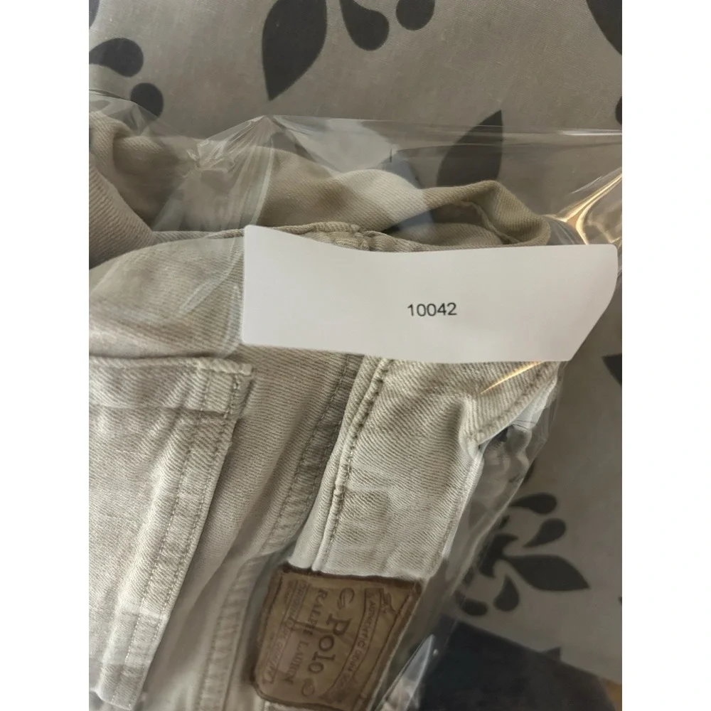 Polo Ralph Lauren Jeans Men 31x30 (fits 32x30) Beige Varick Slim Straight